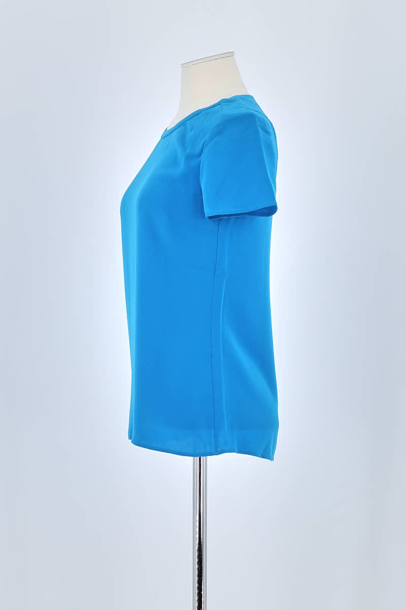 T-shirt Hugo Boss Bleu en Viscose