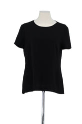 T-shirt Hugo Boss Noir en Soie, taille L - Seconde Main
