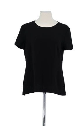 T-shirt Hugo Boss Noir en Soie, taille L - Seconde Main