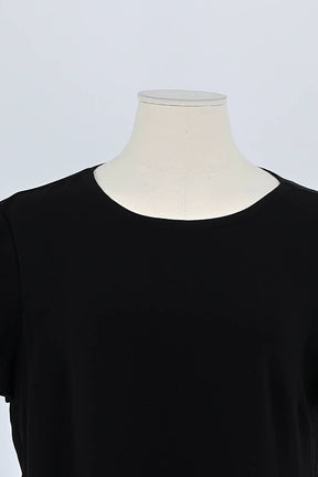 T-shirt Hugo Boss Noir en Soie