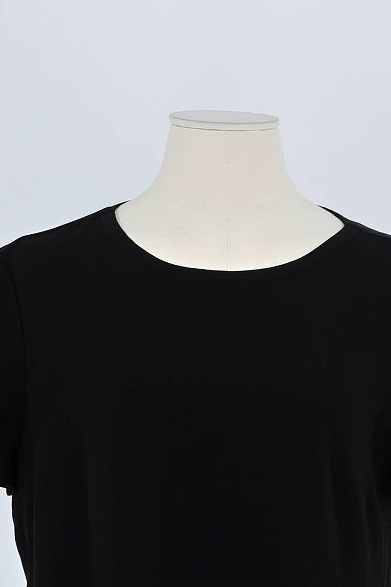 T-shirt Hugo Boss Noir en Soie