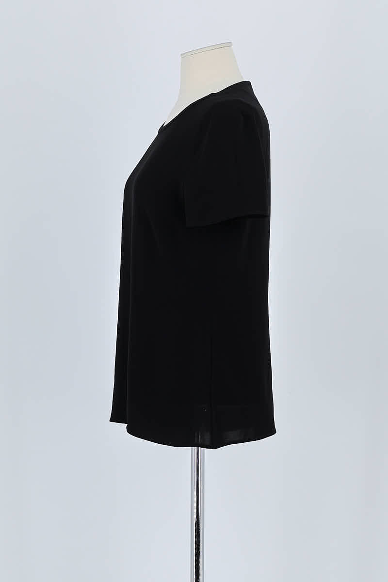 T-shirt Hugo Boss Noir en Soie