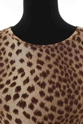 T-shirt Irie Wash Marron en Synthétique