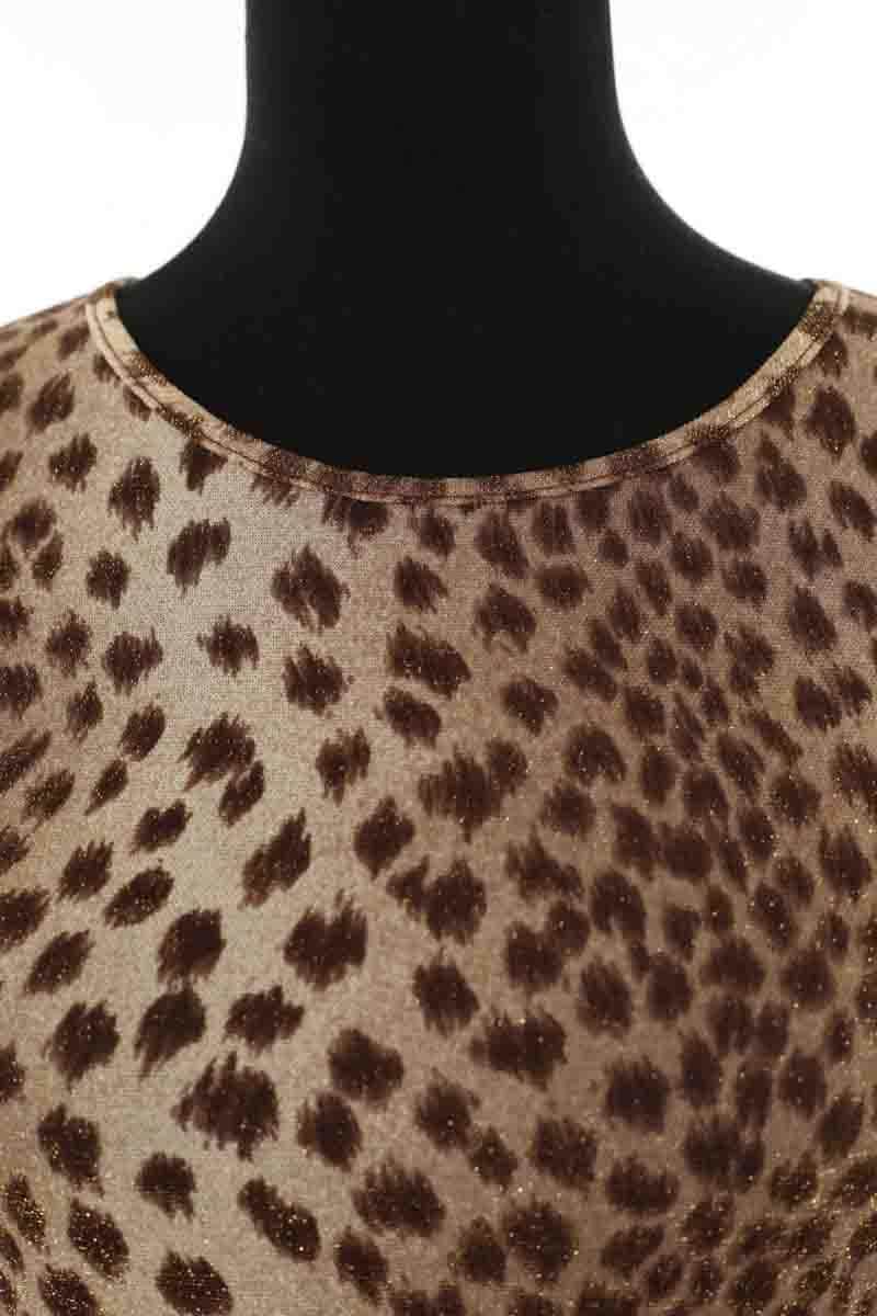T-shirt Irie Wash Marron en Synthétique