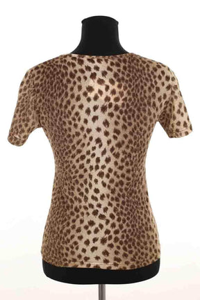 T-shirt Irie Wash Marron en Synthétique