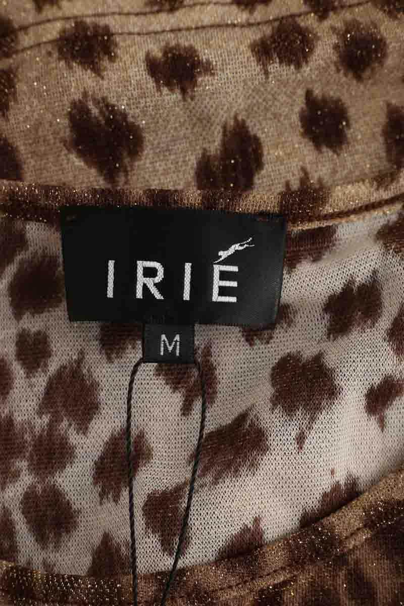 T-shirt Irie Wash Marron en Synthétique