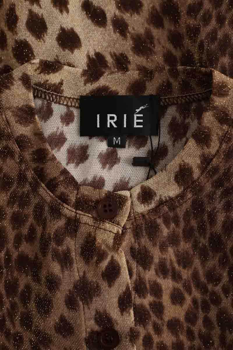 T-shirt Irie Wash Marron en Synthétique