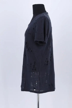 T-shirt Iro Anthracite en Lin
