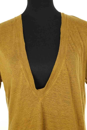 T-shirt Iro Camel en Lin