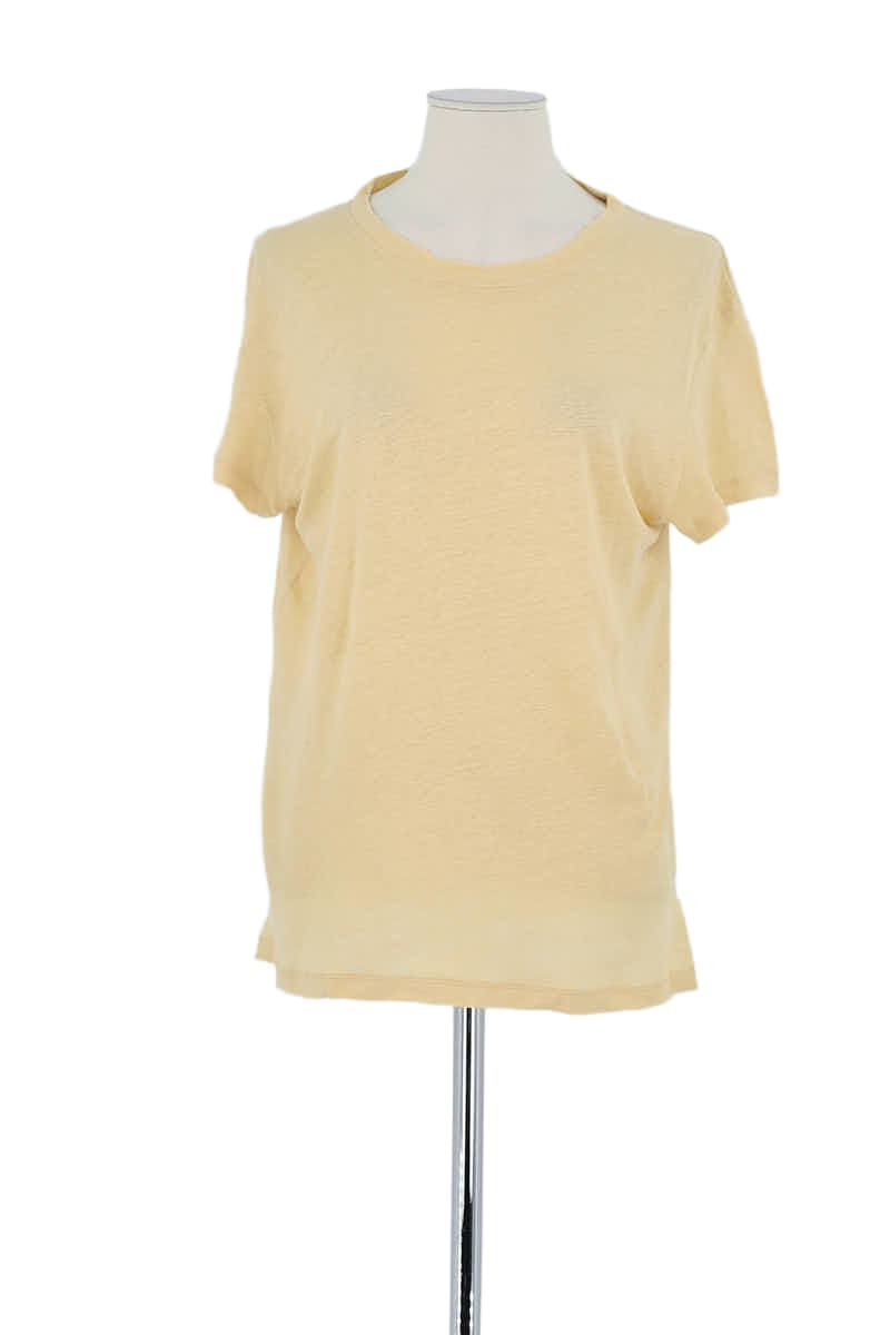 T-shirt Iro Jaune en Lin, taille M - Seconde Main