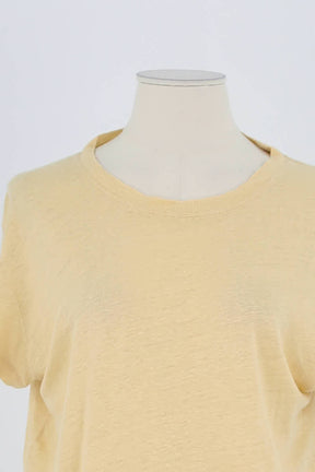 T-shirt Iro Jaune en Lin
