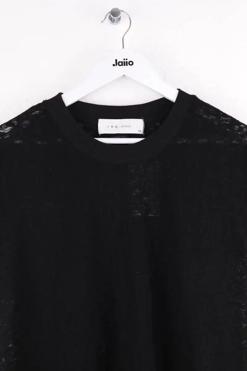 T-shirt Iro Noir en Coton