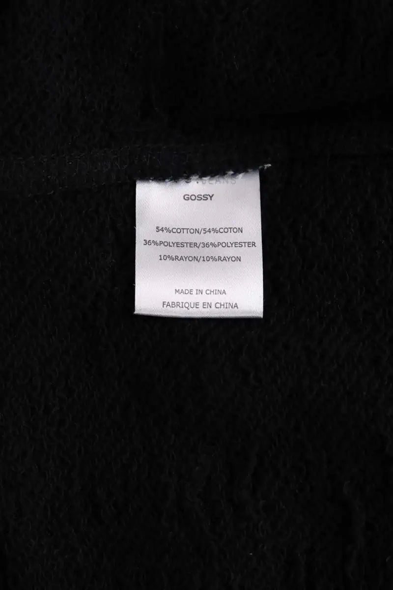 T-shirt Iro Noir en Coton