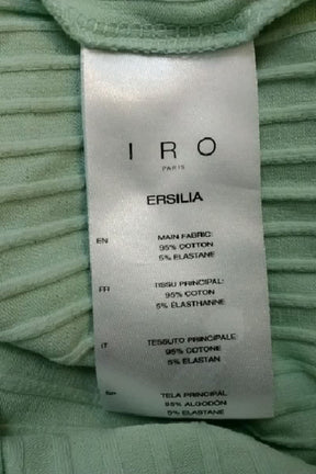 T-shirt Iro Vert en Coton
