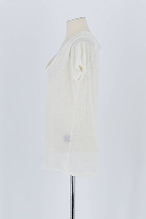 T-shirt Isabel Marant Blanc en Lin