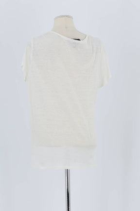 T-shirt Isabel Marant Blanc en Lin