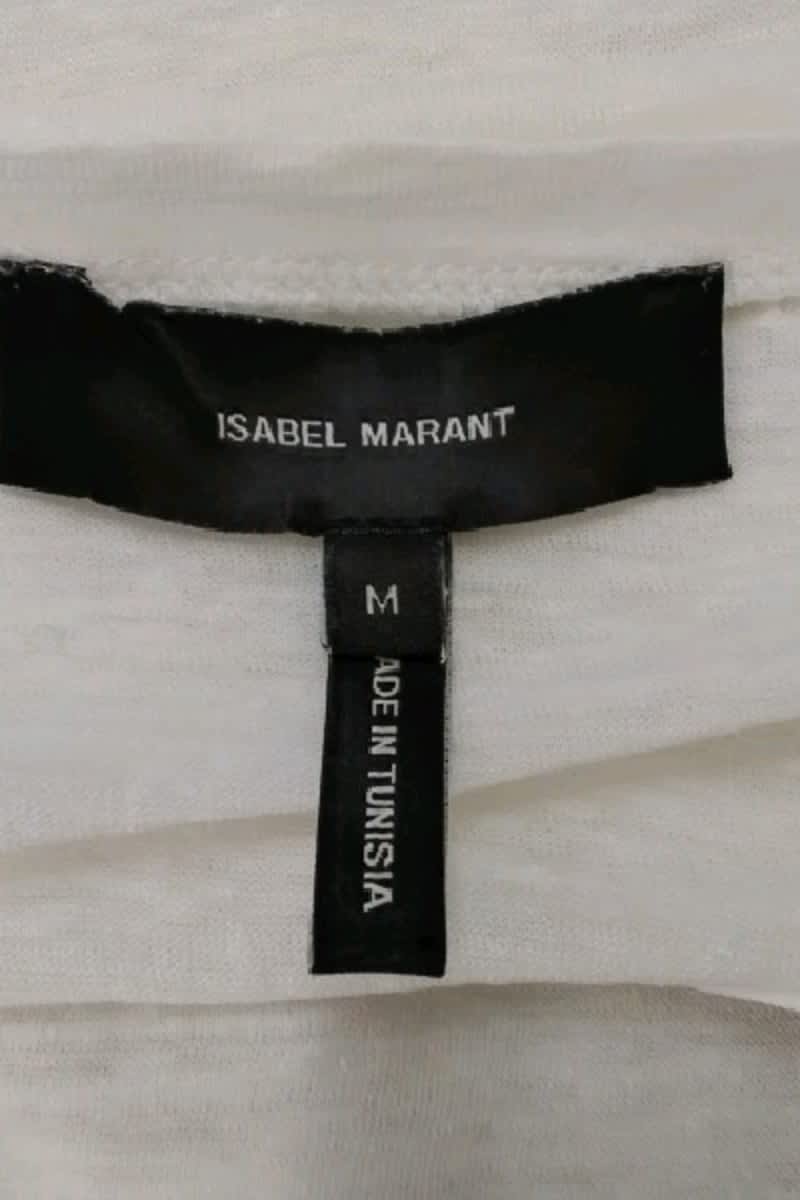 T-shirt Isabel Marant Blanc en Lin