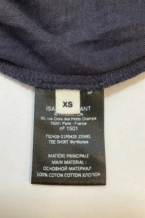 T-shirt Isabel Marant Étoile Anthracite en Coton