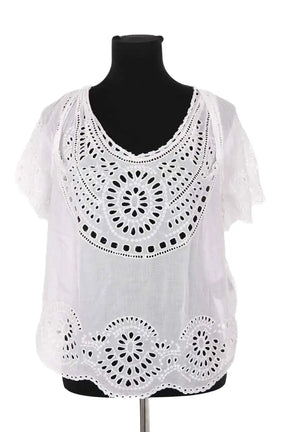 T-shirt Isabel Marant Étoile Blanc en Coton, taille S - Seconde Main
