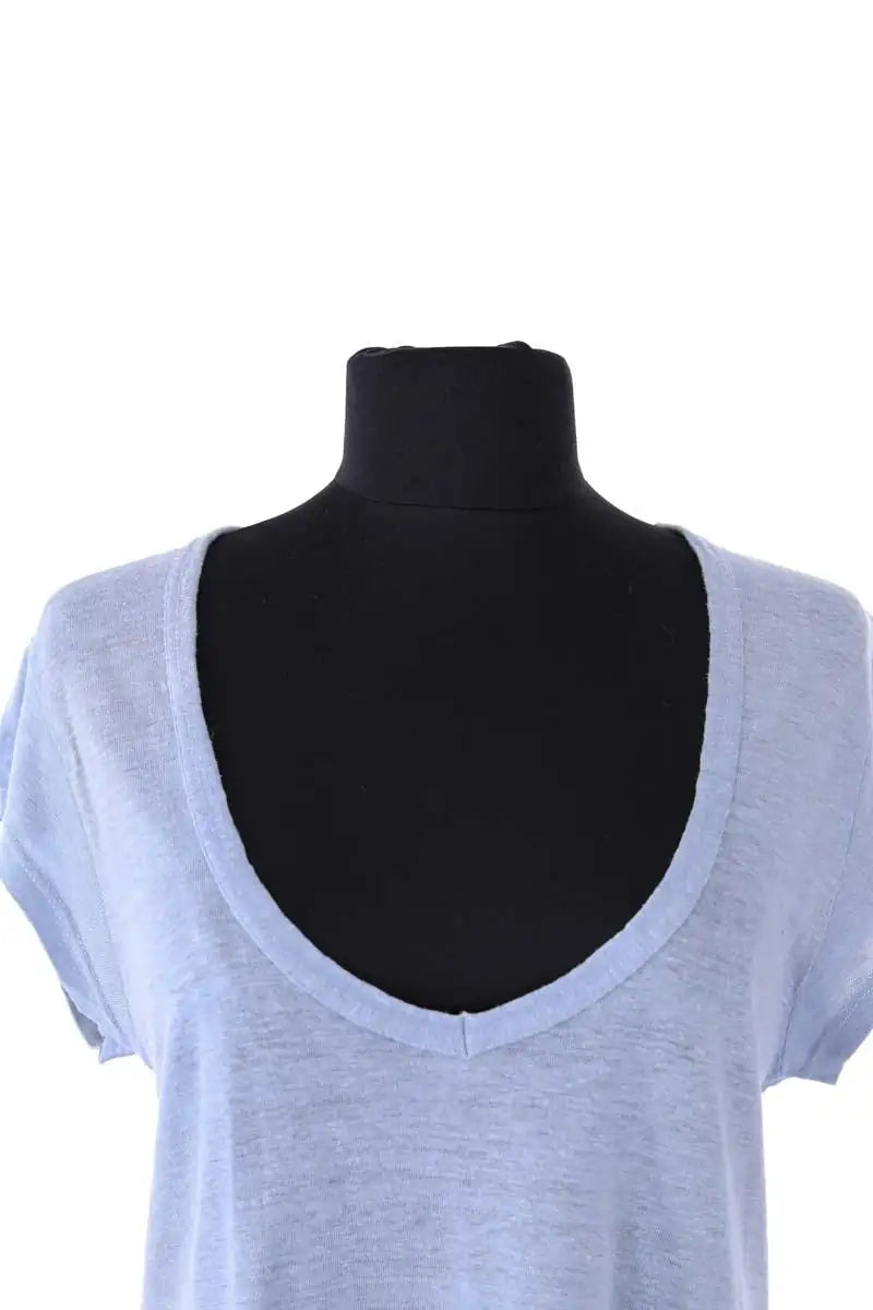 T-shirt Isabel Marant Étoile Bleu en Lin