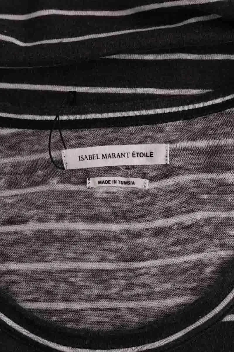 T-shirt Isabel Marant Étoile Gris en Lin