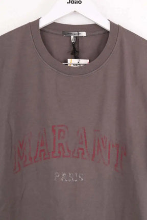 T-shirt Isabel Marant Gris en Coton