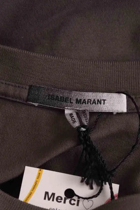 T-shirt Isabel Marant Gris en Coton