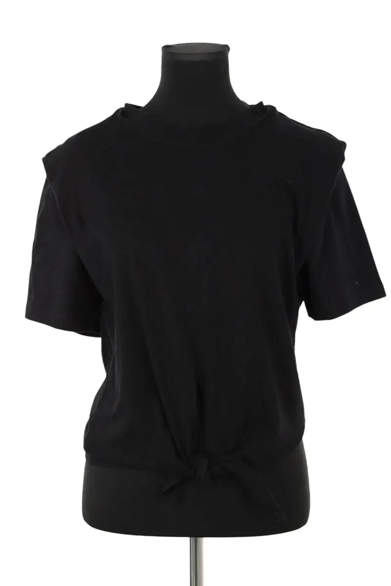 T-shirt Isabel Marant Noir en Coton, taille S - Seconde Main