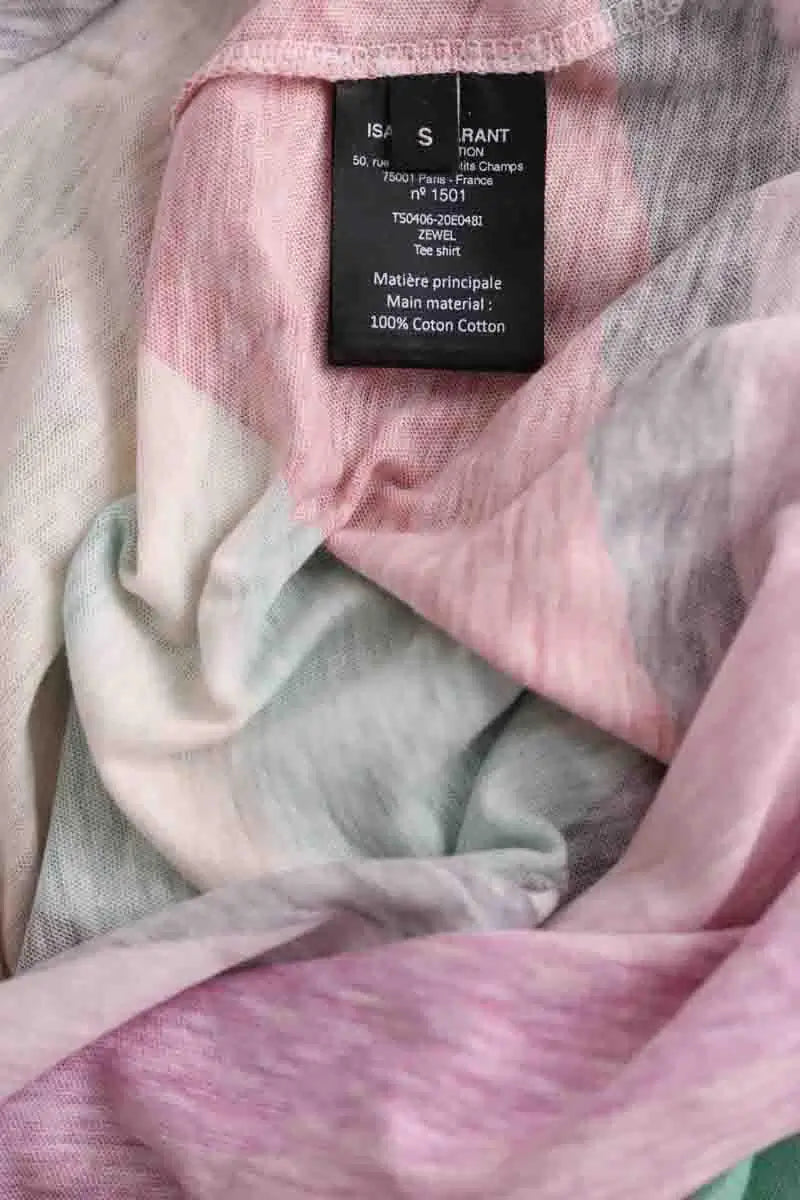 T-shirt Isabel Marant Zewel Multicolore en Coton