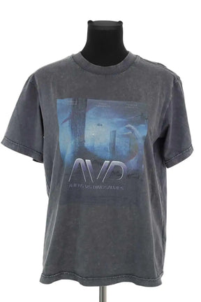 T-shirt Isabelle Blanche Gris en Coton, taille XS - Seconde Main