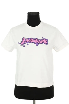 T-shirt Jacquemus Blanc en Coton, taille XS - Seconde Main