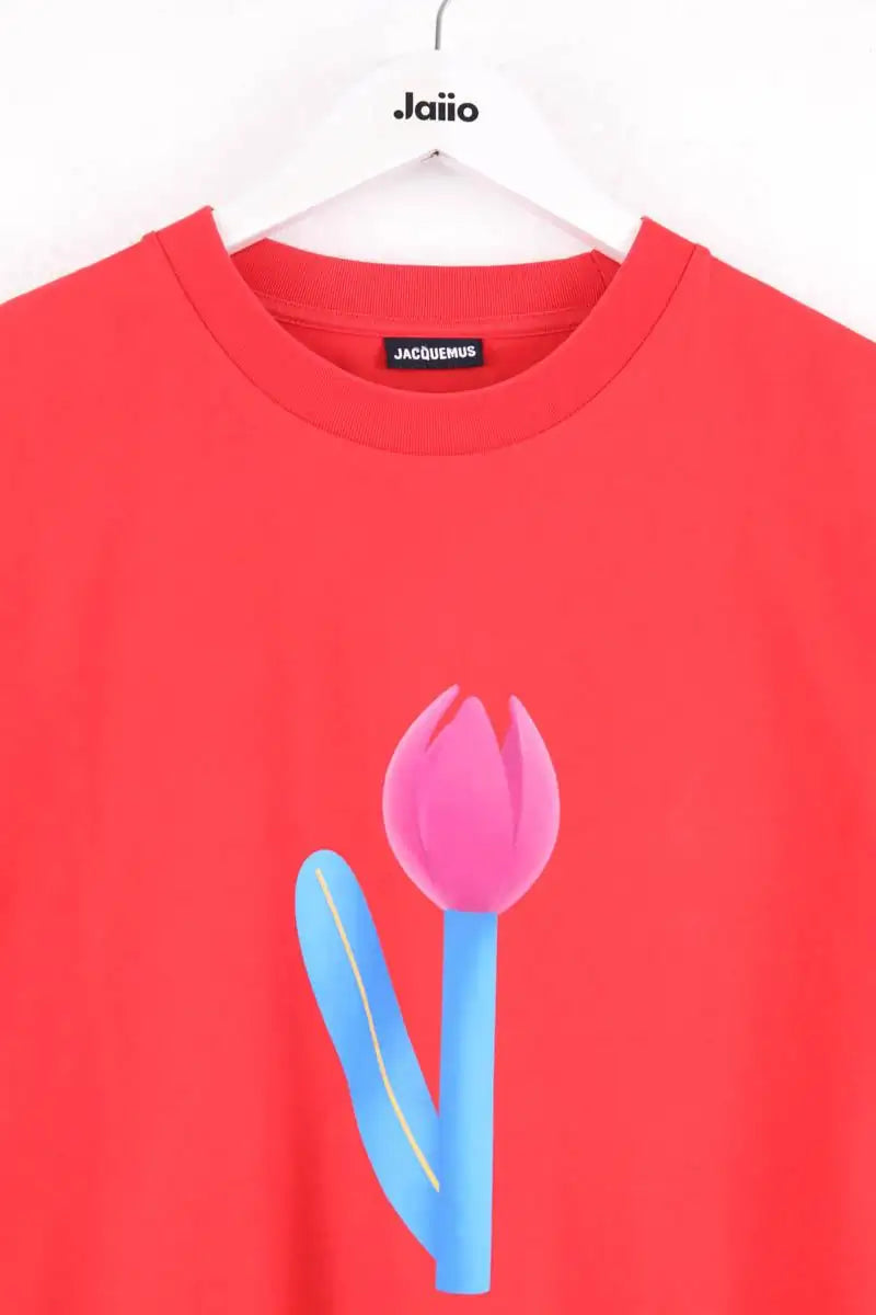 T-shirt Jacquemus Rouge en Coton