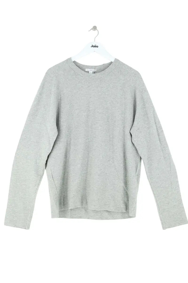 T-shirt James Perse Gris en Coton, taille S - Seconde Main