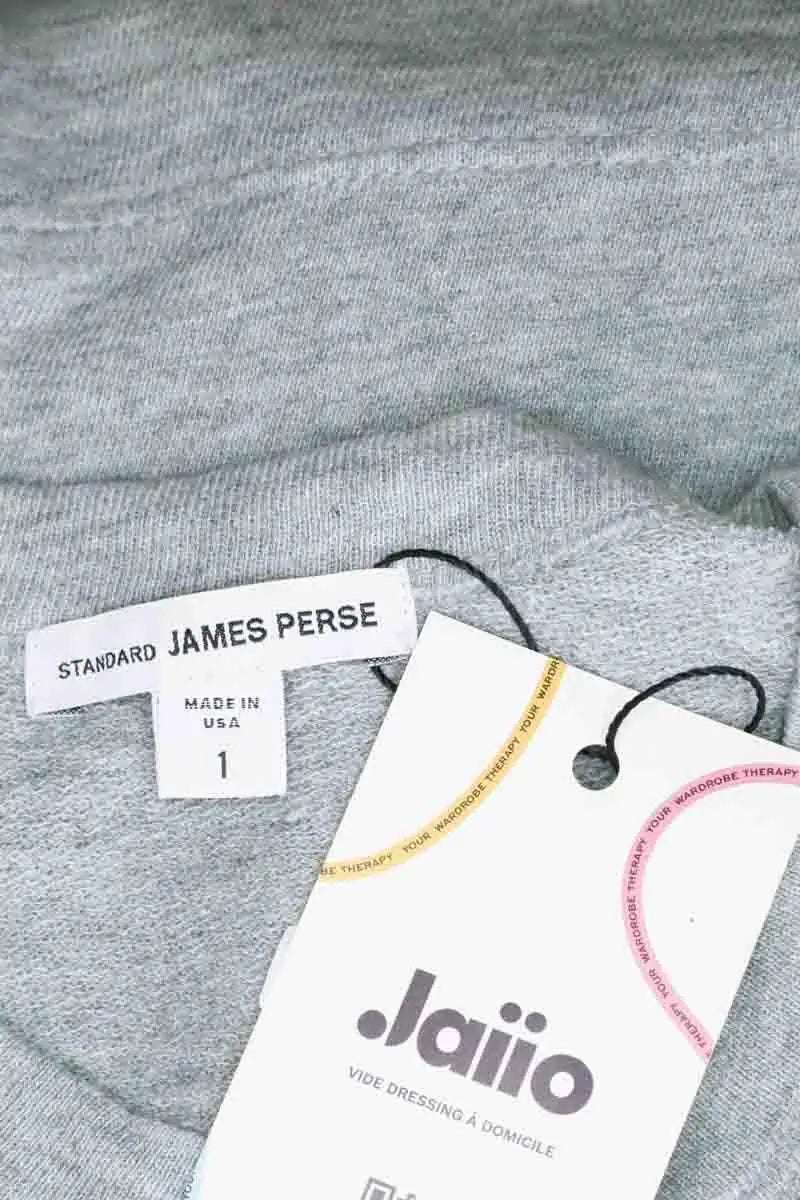 T-shirt James Perse Gris en Coton