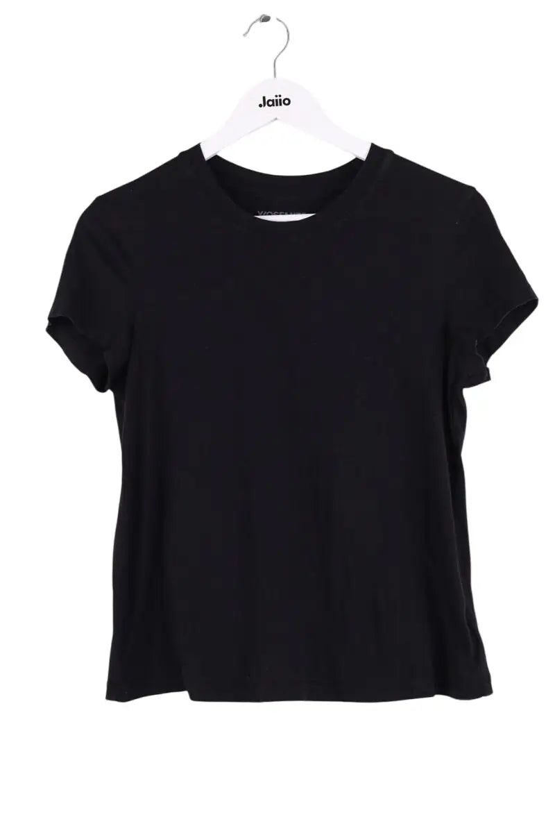 T-shirt James Perse Noir en Coton, taille S - Seconde Main