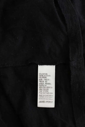 T-shirt James Perse Noir en Coton