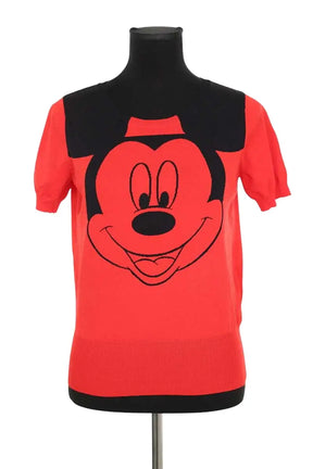 T-shirt Jean-Charles de Castelbajac Rouge en Viscose, taille XXL - Seconde Main