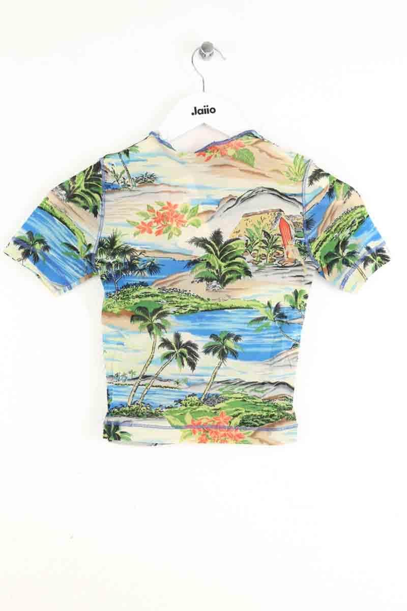 T-shirt Jean Paul Gaultier Bleu en Synthétique