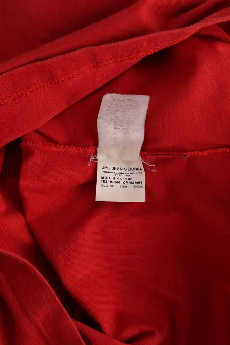 T-shirt Jean Paul Gaultier Rouge en Coton