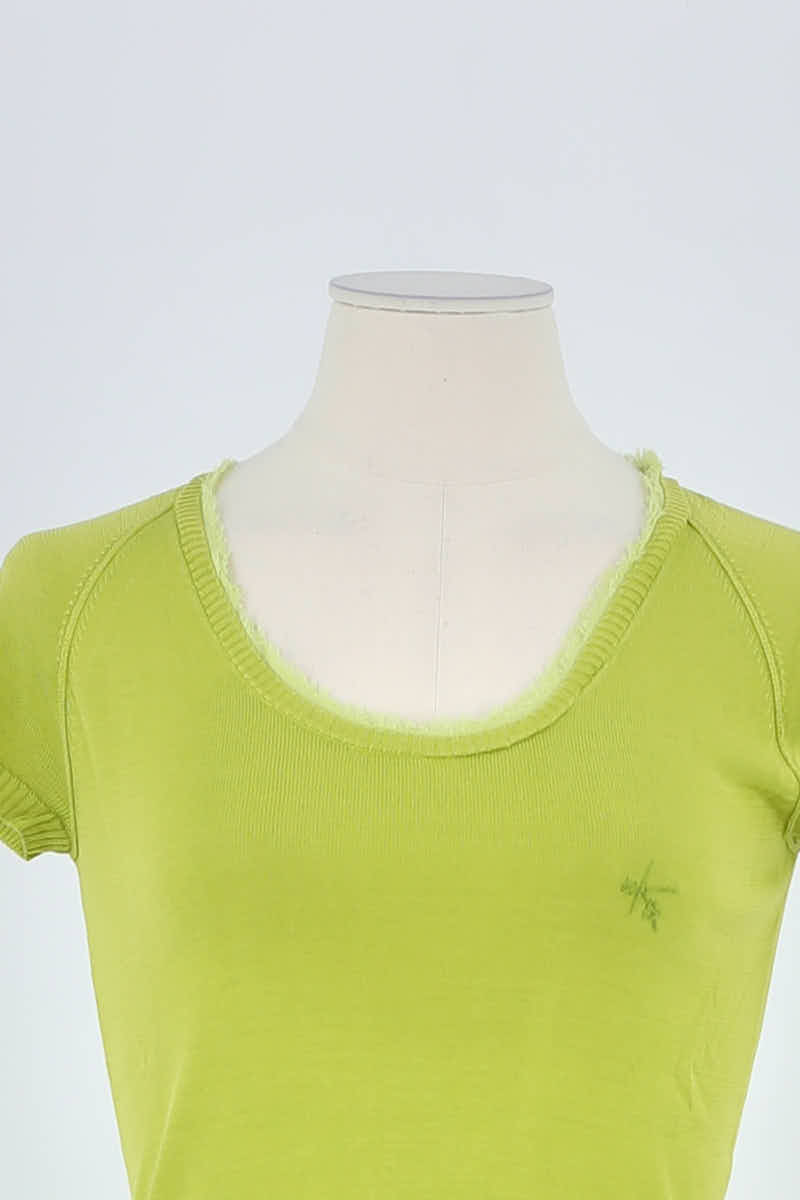 T-shirt Kenzo Vert en Soie