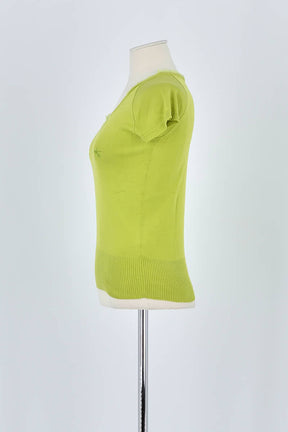 T-shirt Kenzo Vert en Soie