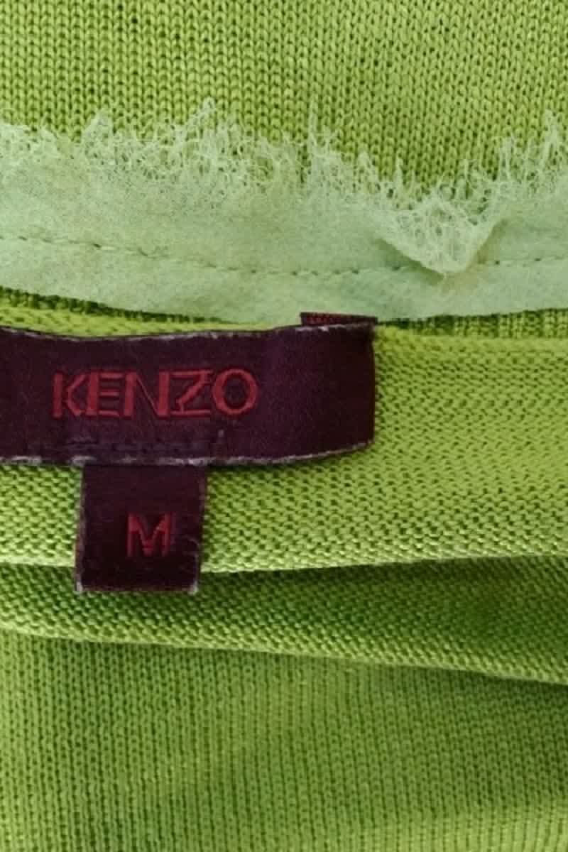 T-shirt Kenzo Vert en Soie