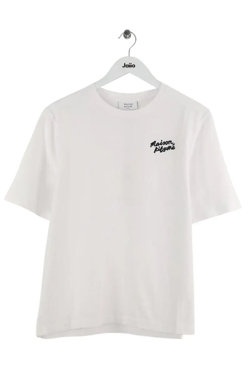 T-shirt Kitsuné Blanc en Coton, taille M - Seconde Main