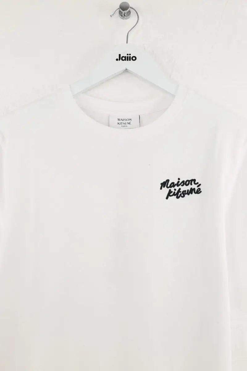 T-shirt Kitsuné Blanc en Coton