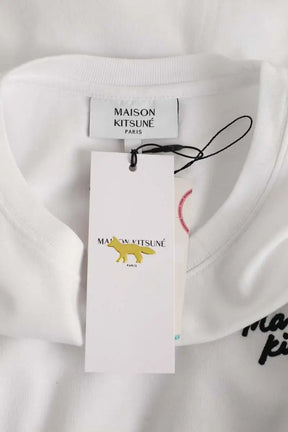 T-shirt Kitsuné Blanc en Coton