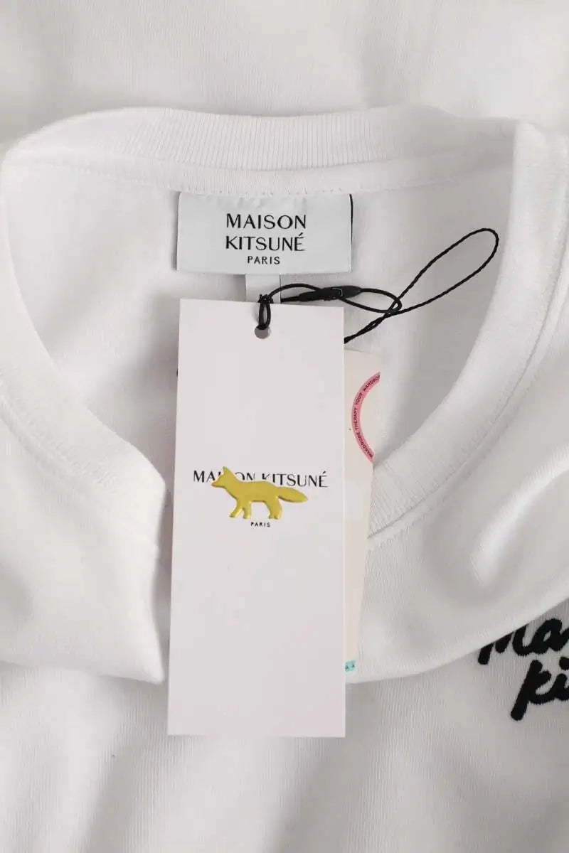 T-shirt Kitsuné Blanc en Coton