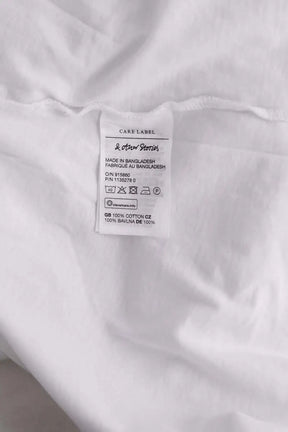 T-shirt &Klevering Blanc en Coton