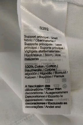 T-shirt Lacoste Blanc en Coton