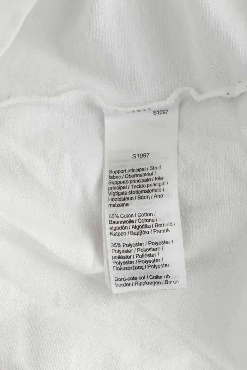 T-shirt Lacoste Blanc en Coton