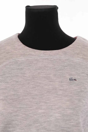 T-shirt Lacoste Gris en Viscose